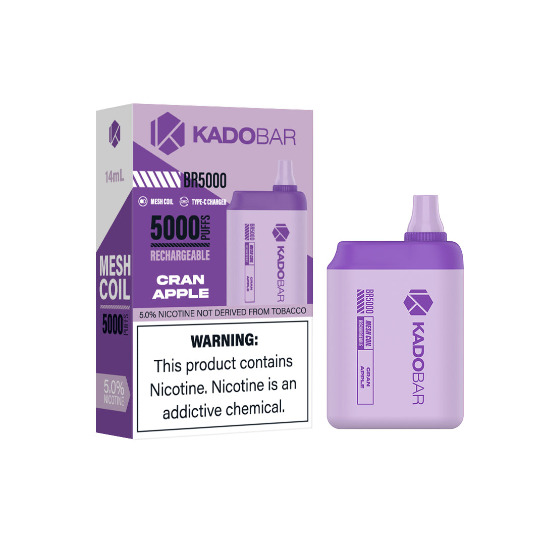 Kado Bar 5000 Puff 5% Nic 14mL Disposable Smoke Hub Kado Bar 5000 Puff 5% Nic 14mL Disposable Smoke Hub