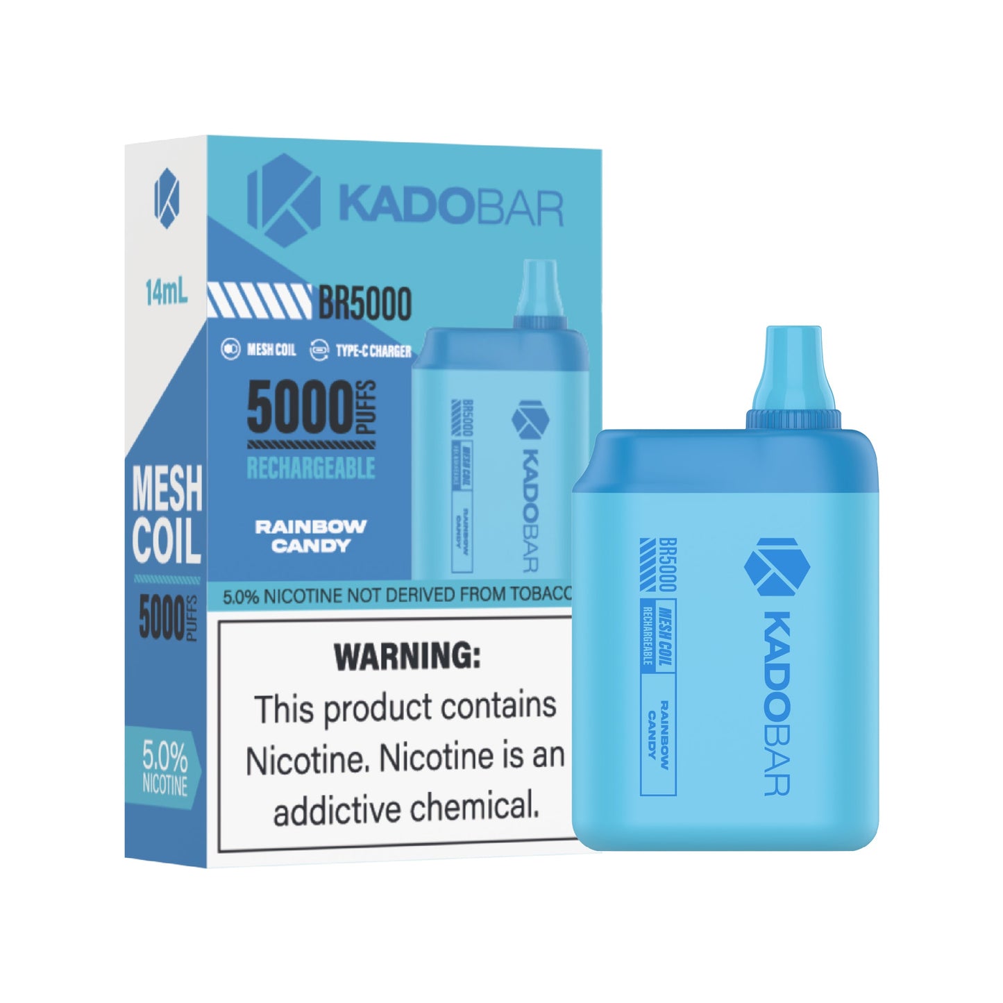 Kado Bar 5000 Puff 5% Nic 14mL Disposable