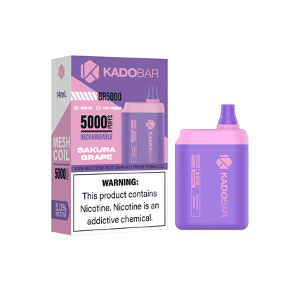 Kado Bar 5000 Puff 5% Nic 14mL Disposable