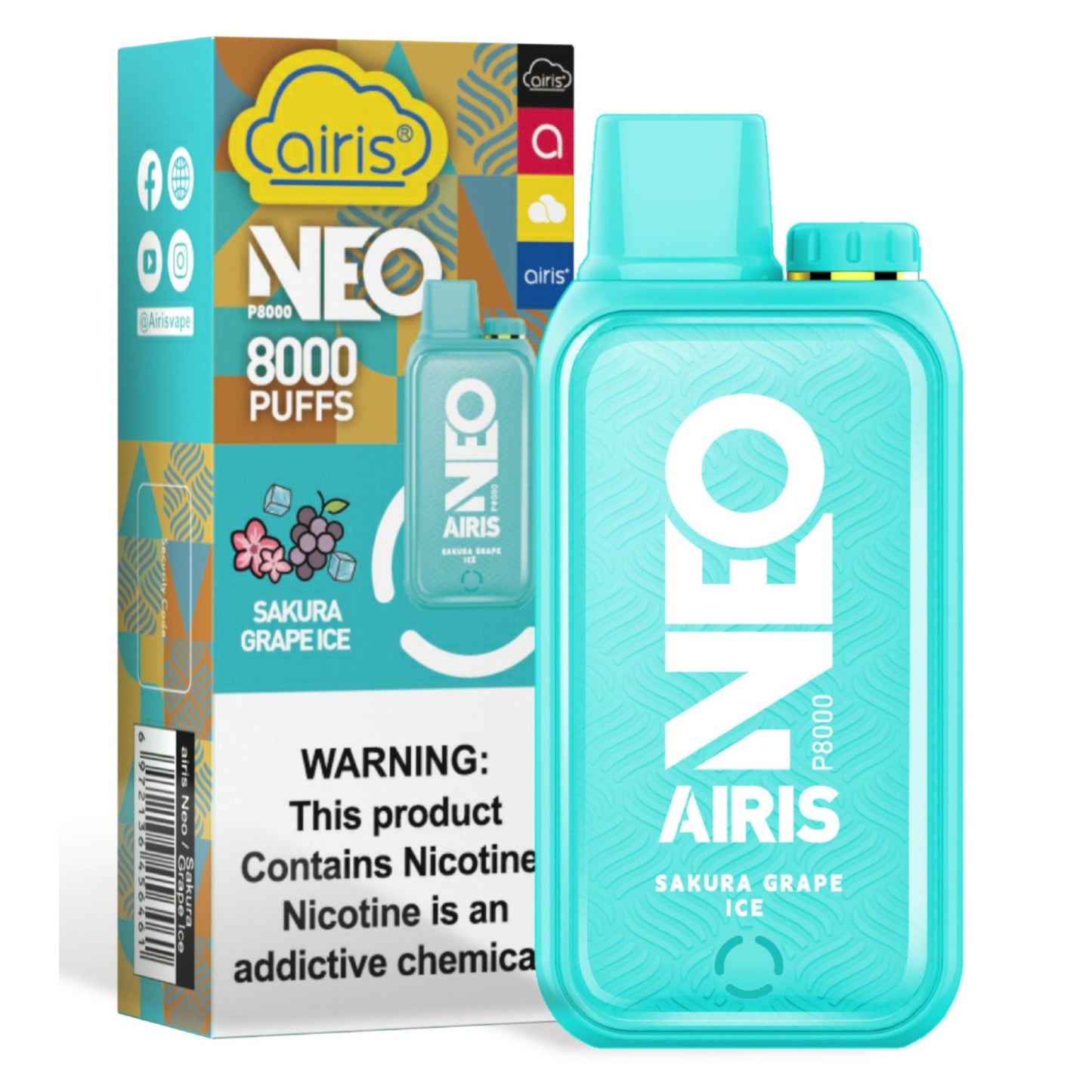 Airis Neo P8000 20ml Disposable