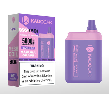 Kado Bar 5000 Puff 0% Nicotine 14ml Disposable