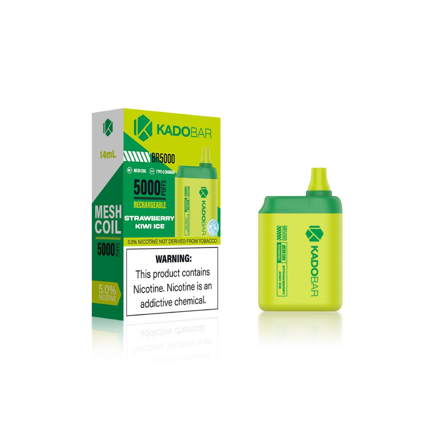 Kado Bar 5000 Puff 5% Nic 14mL Disposable